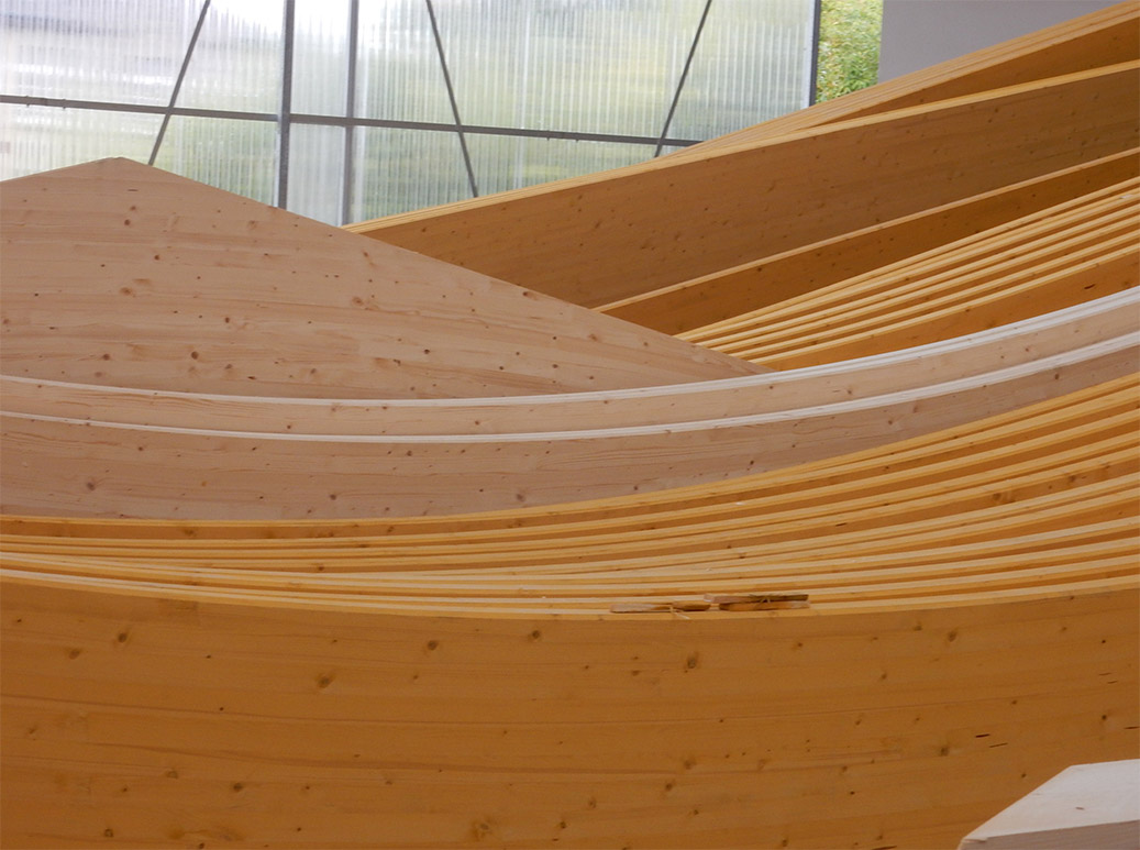 bois structure lamelle colle