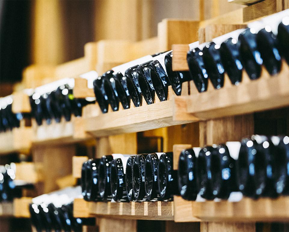 stockage bouteille de vin