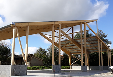 batiment bois lamelle colle constructeur James