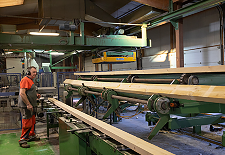 fabrication bois lamelle colle james
