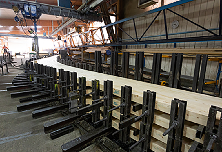 fabrication lamelle colle james