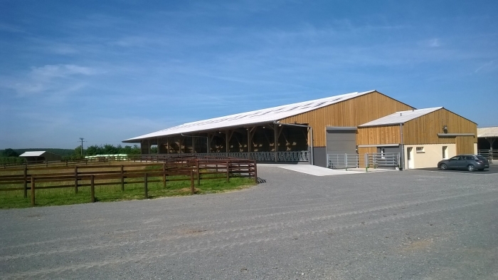 batiment agricole lamelle colle constructeur James