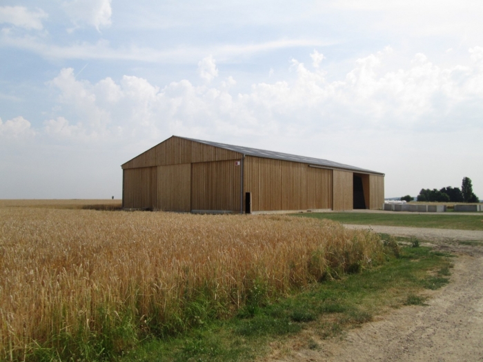 batiment hangar agricole en lamelle colle constructeur James