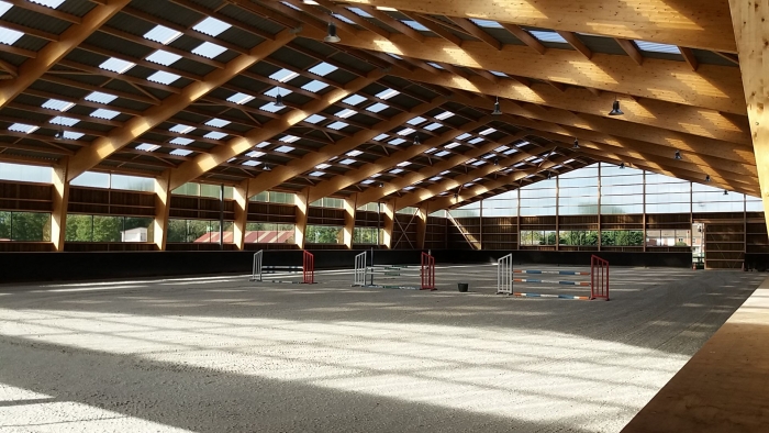 manège équestre saut obstacle constructeur James