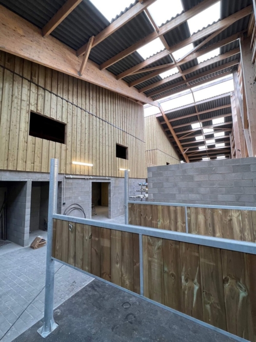bâtiment équestre bois lamelle colle