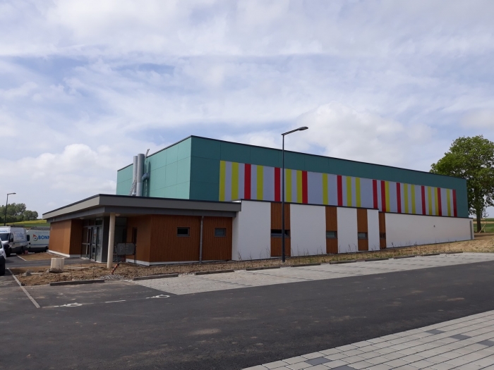 batiment industriel bois lamelle colle James