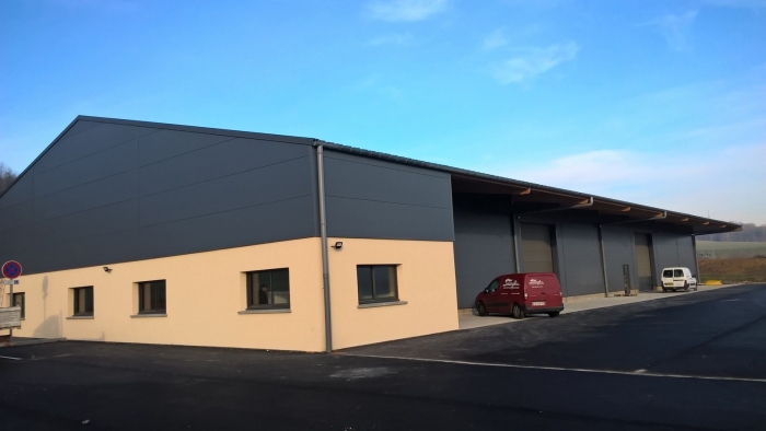 batiment industriel lamelle colle