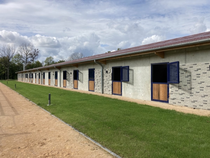 construction ecurie James pour haras