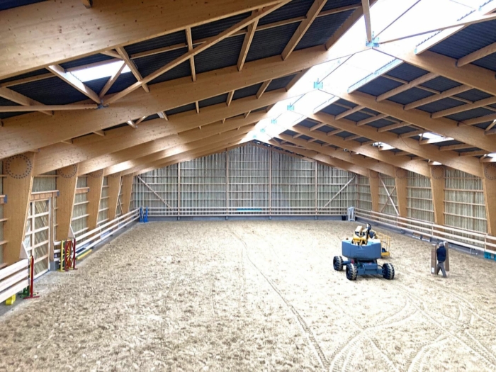 construction manège chevaux