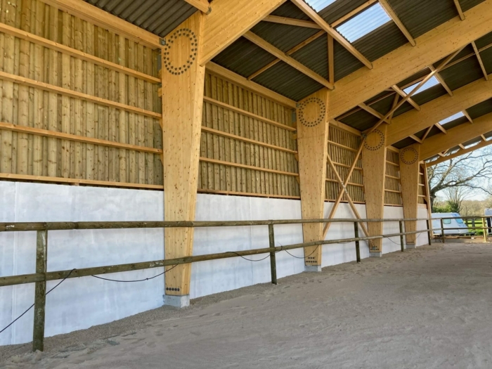 construire un manège pour chevaux