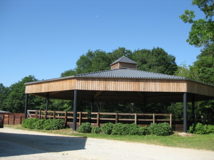 rond de longe equestre couvert James