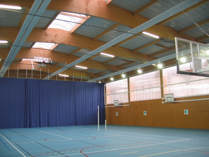 salle sport structure bois lamelle colle constructeur James