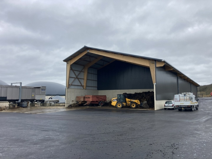 batiment methanisation stockage agricole
