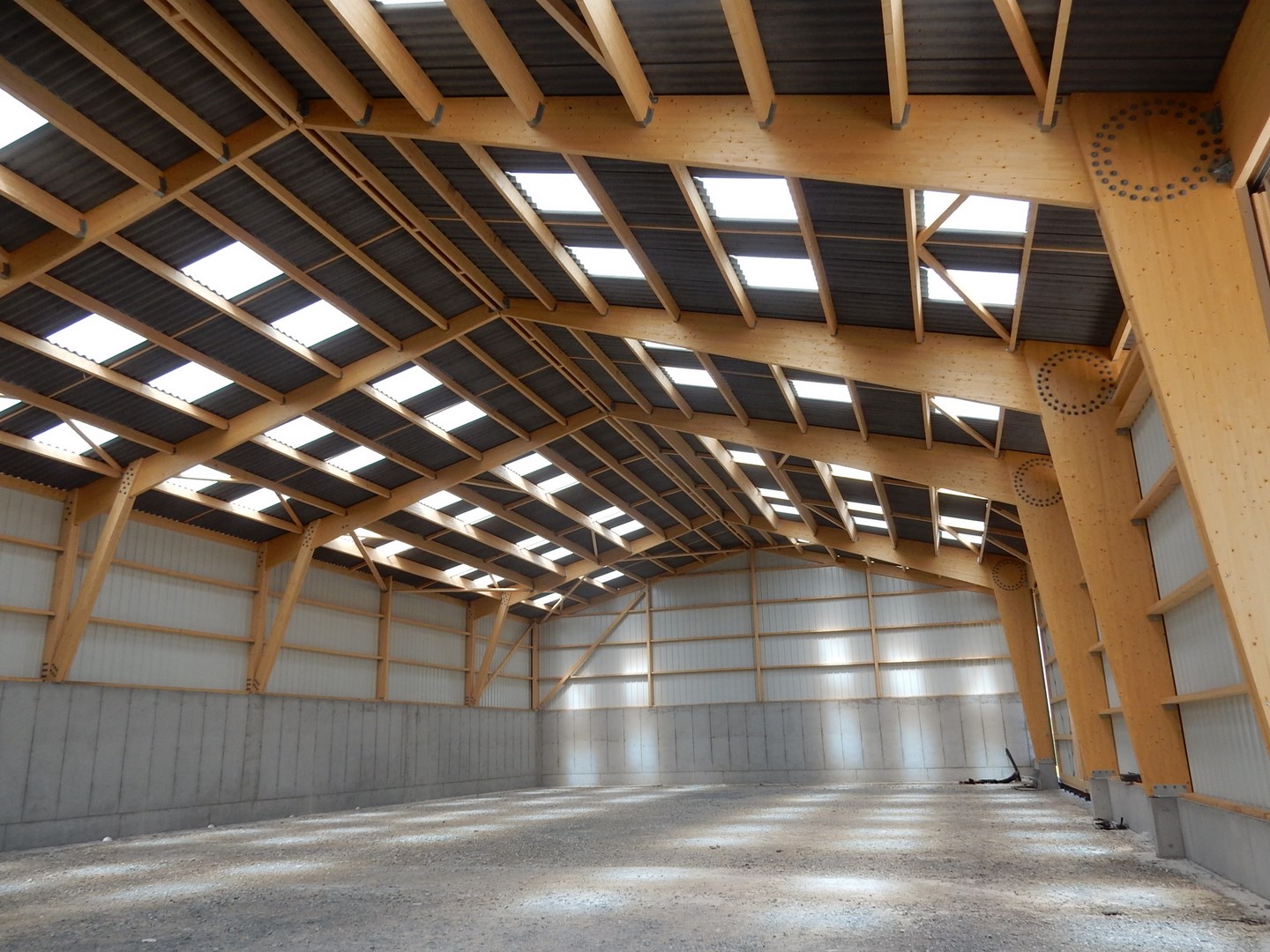 Réalisations hangar agricole stockage - bâtiment séchage bois