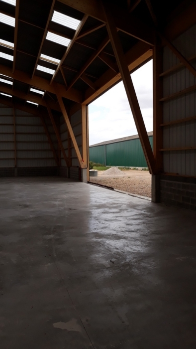 Constructeur bâtiment stockage agricole James