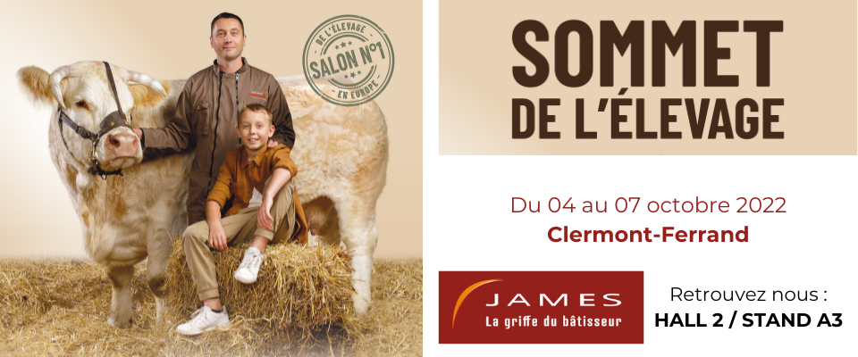 agriculture salon de l'élevage 2022 james